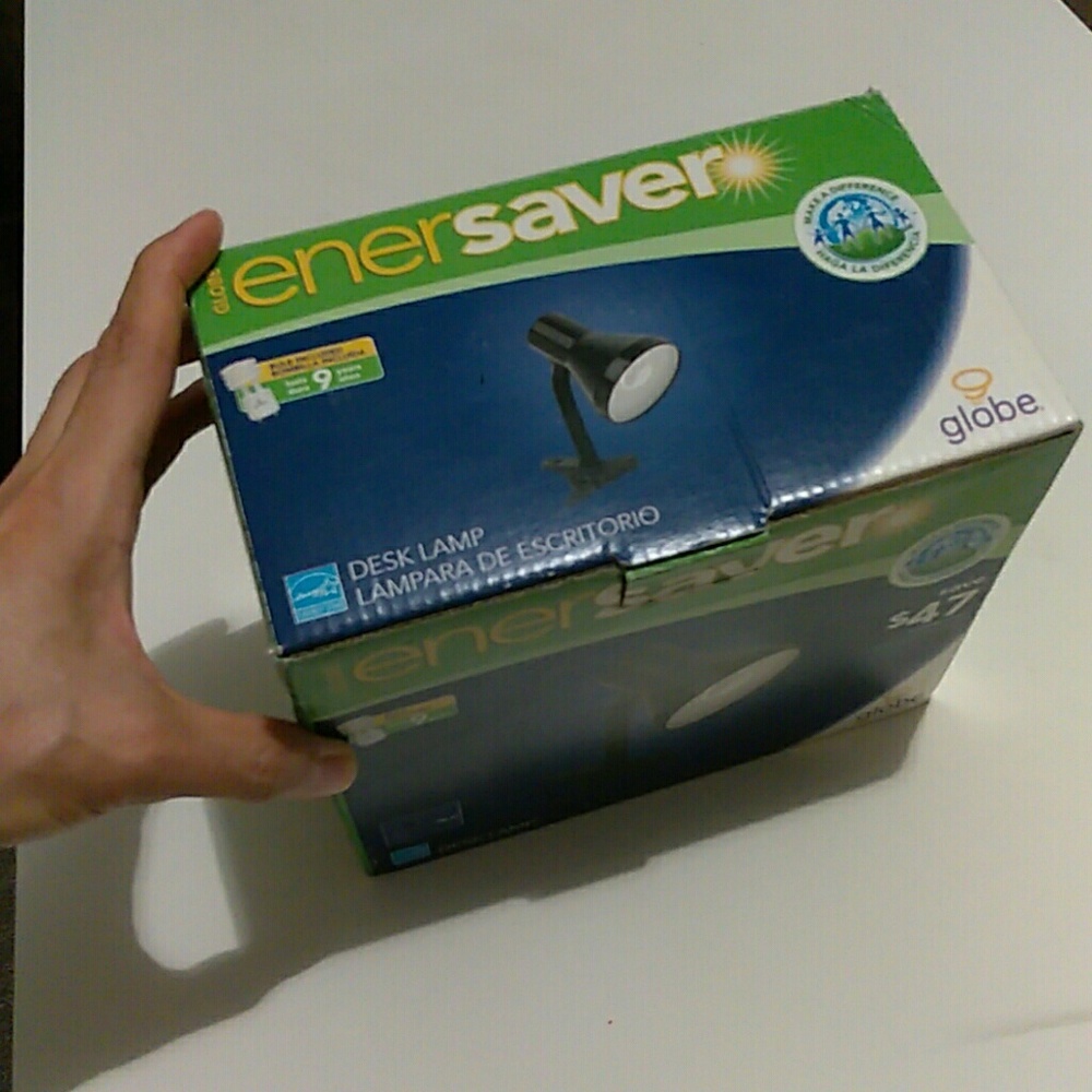 Desk lamp, Or Bed Lamp, Clip on